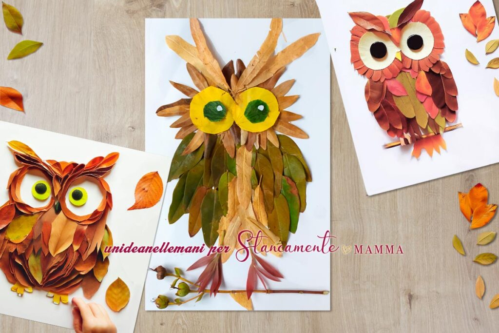 Lavoretto per bambini autunnale